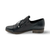 Kotty Black Leather/Patent Flat