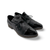 Kotty Black Leather/Patent Flat