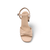 G6803 Nude Platform Sandal