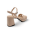 G6803 Nude Platform Sandal