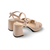 G6803 Nude Platform Sandal