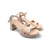 G6803 Nude Platform Sandal