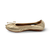 A61112 Gold Ballet Flat