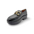 F-Luma Leather Demi-Wedge Loafer