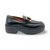 F-Luma Leather Demi-Wedge Loafer