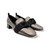 Belga Pewter Metallic Loafer