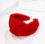 Red Velvet Knot Headband