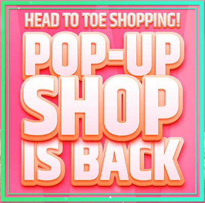 The Edmonton POP UP is coming April 23rd!