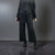 W25144L Black Turn Up Pocket Trouser