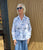 24-59 Cotton Floral Button Up Shirt