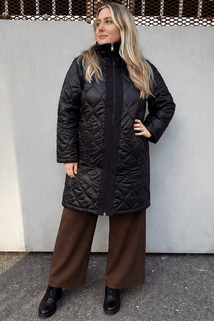 766014 Black Reversible Coat