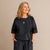 L213PO Eucalyptus Button Blouse