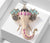 Jewelled Elephant Cream Brooch