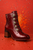 Jazzy WATERPROOF Burgundy Crinkle Patent Boot