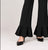 33783 Black Pull On Volante Trouser