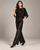 263942 Black Boxy Embroidered Sweater