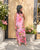 50337 Floral Halter Dress