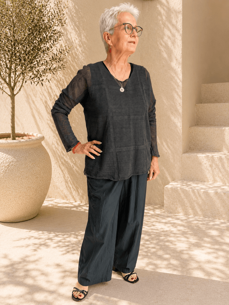 K407FQ Boxy Sweater