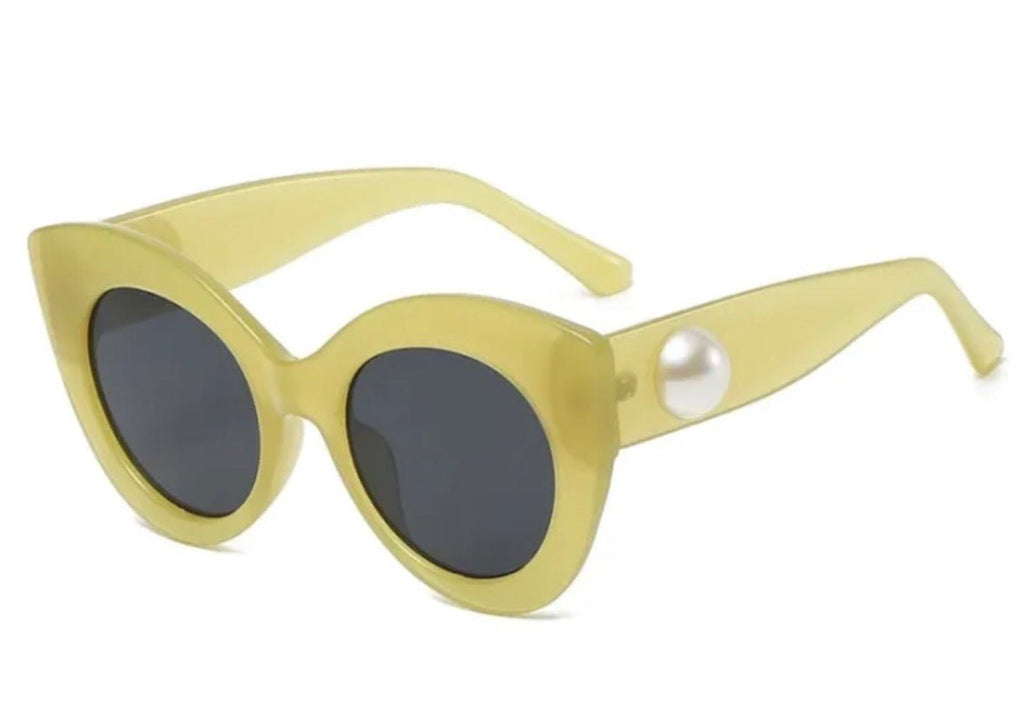 Cats Eye Sage Sunglasses
