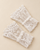 Lola White Lace Faux Cuffs