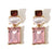 Pink/Pearl Crystal Drop Earring