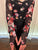 Black Floral Mesh Underpining
