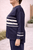 S26170 Navy Stripe Top