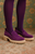53043M2 Purple Suede Loafer