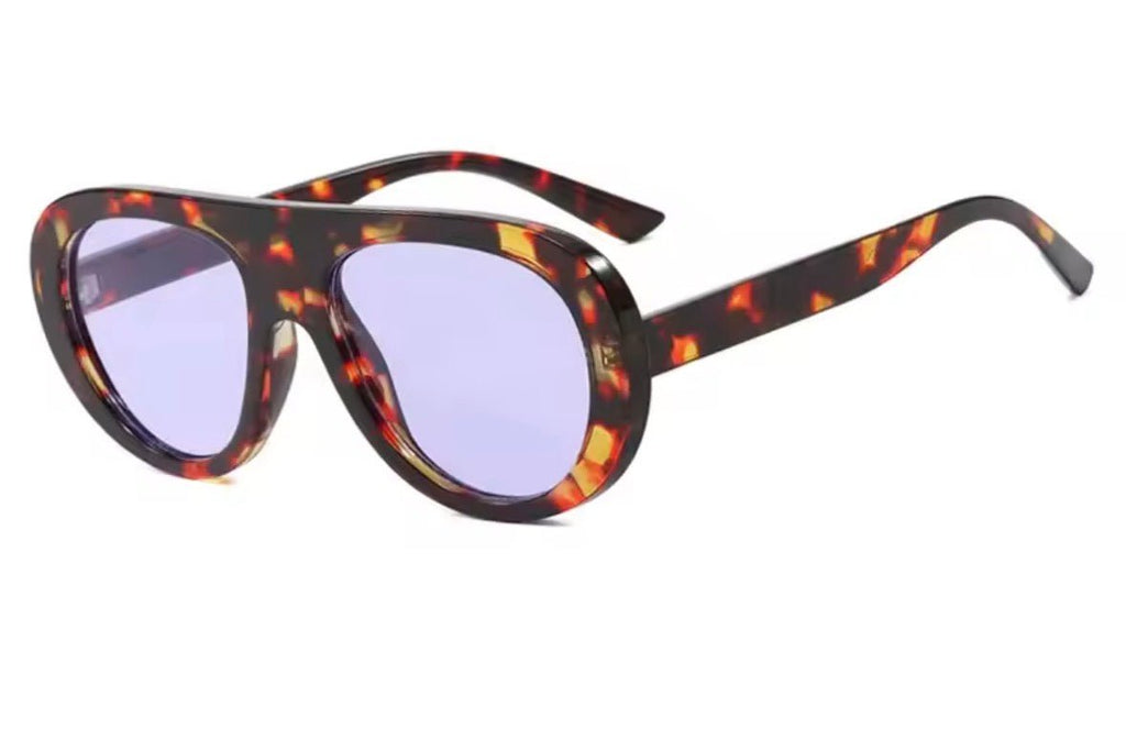 Aviator Brown Tortoise Sunglasses