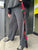 AP600R Black Roses Panel Pull-On Pant