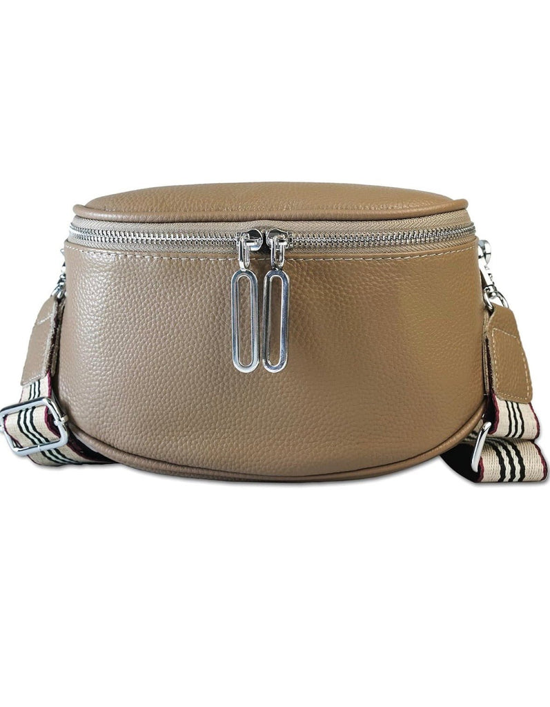 Khaki Crossbody Bag