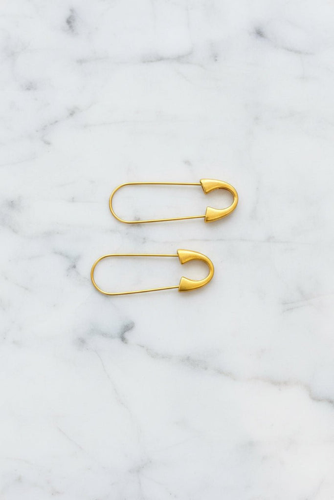 Gold Matte Cuff Pin Set