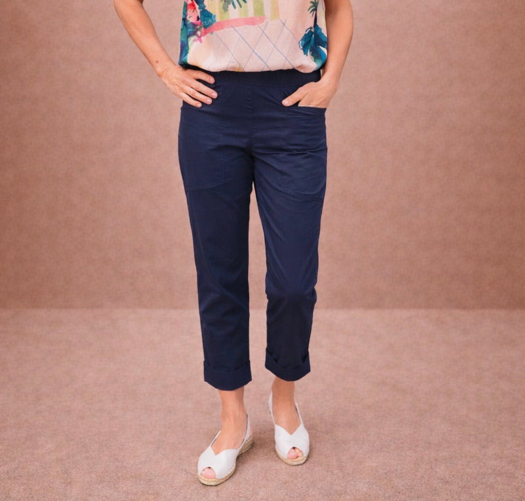FO8005 Navy Sweet Duet Pants