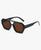Square Dark Brown Sunglasses