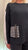 W25183 Black/Ecru Knit Sweater