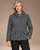 W26163 Grey Reefer Jacket