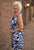 FO7465 Navy Mix Sun-Sational Dress