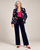 34015 Sabina Navy Floral Blazer
