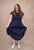 FO8241 Navy Festival Event Dress