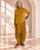 777038 Mustard Luc Pull-On Trouser