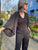 S25144 Black Shrug One Size