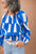 FO8256 Blue White Party Top