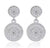 Silver Mini Crystal Earring