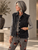 777013 Black Denim Vest