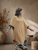 84045 Taupe Knit Poncho