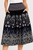 LLW13364 Reversible Longero Floral Multi Skirt