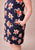 FO7465 Navy Floral Sun-Sational Dress