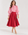 33938 Volantes Pink Striped Blouse