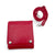585517 Red Crossbody Organizer Purse