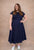 FO8241 Navy Festival Event Dress